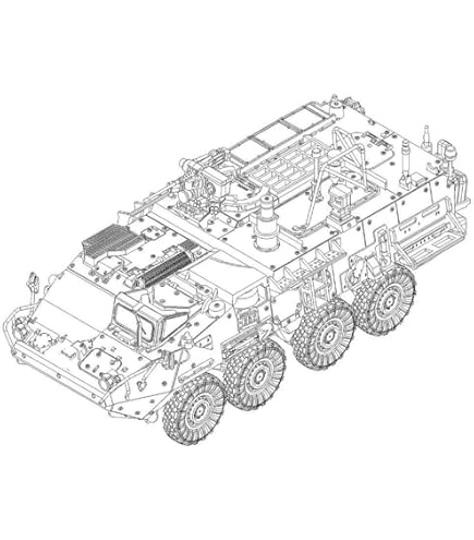 Amazon | トランペッター 1/35 アメリカ軍 M1131 ストライカー観測車